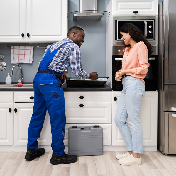 can you provide an estimate for cooktop repair before beginning any work in Cutler IL